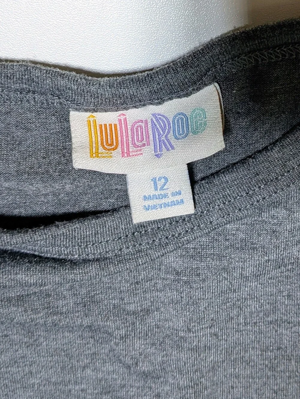 LuLaRoe Kid's 3/4 Sleeve Skeleton Unicorn Top